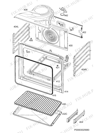 Схема №8 EP3313031M с изображением Микромодуль для плиты (духовки) Aeg 973940321171019